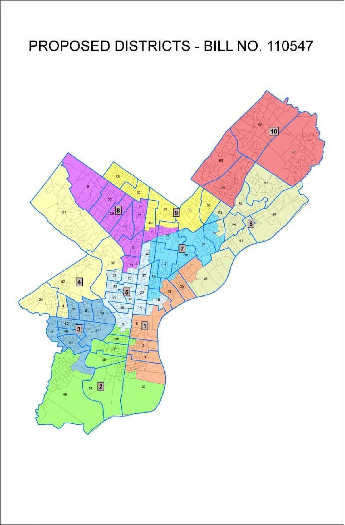 რუკა Philly ფართი